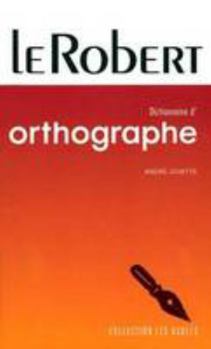 Paperback Dictionnaire D'orthographe (French Edition) [French] Book