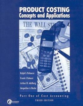 Paperback Product Costing: Concepts and Applications Book