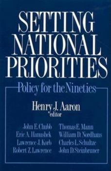Paperback Setting National Priorities: Policy for the Nineties Book