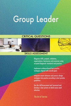 Paperback Group Leader Critical Questions Skills Assessment Book