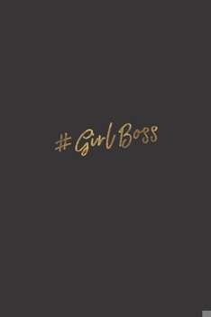 Paperback Girl Boss.: Lined Notebook 6 X 9 Format 110 Pages Book