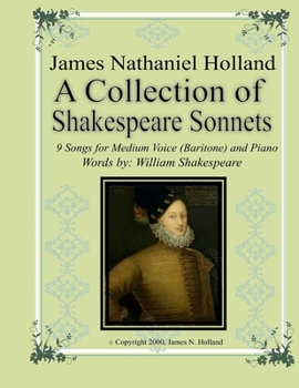 Paperback A Collection of Shakespeare Sonnets: Art Songs Book