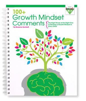 Spiral-bound 100+ Growth Mindset Comments K-2 Book