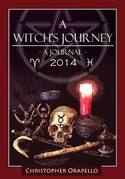 Paperback A Witch's Journey - 2014: A Journal Book