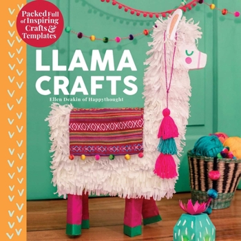 Paperback Llama Crafts: Packed Full of Inspiring Crafts and Templates Book