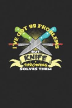 Knife throwing problems: 6x9 Knife Throwing | dotgrid | dot grid paper | notebook | notes
