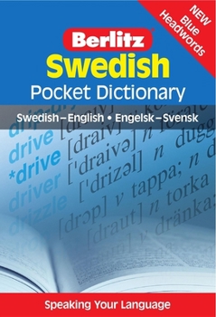 Berlitz Swedish Pocket Dictionary: Swedish - English, Engelsk - Svensk (Berlitz Pocket Dictionary) (Swedish Edition)
