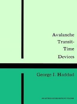 Paperback Avalanche Transit-Time Devices Book