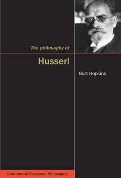 Paperback The Philosophy of Husserl: Volume 11 Book