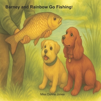 Paperback Barney and Rainbow... Go fishing. Book