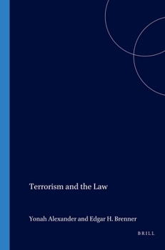 Paperback Terrorism and Law Book