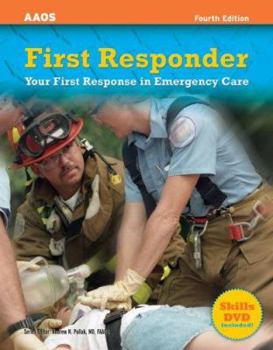 Paperback First Responder: Your First Response in Emergency Care [With DVD] Book