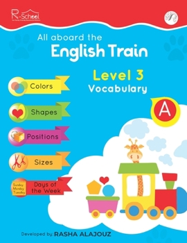 Paperback All Aboard The English Train: Level 3 - Vocabulary Book