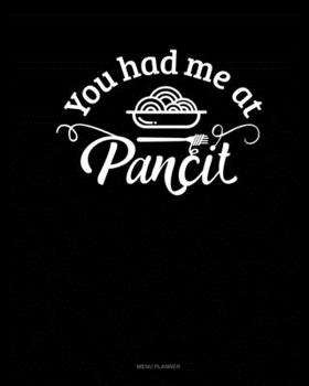 Paperback You Had Me at Pancit: Menu Planner Book