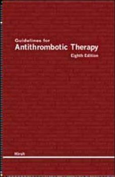 Paperback Guidelines for Antithrombotic Therapy Book