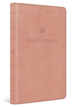 Imitation Leather ESV Premium Church Bible, Red Letter (Trutone, Blush Rose) Book