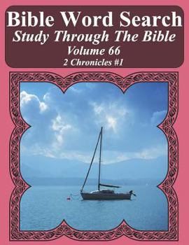 Paperback Bible Word Search Study Through The Bible: Volume 66 2 Chronicles #1 [Large Print] Book