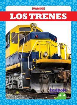 Library Binding Los Trenes (Trains) Book