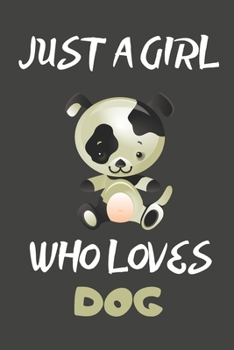 Just A Girl Who Loves Dog: Horoscope Gifts Dog Blank Lined Notebooks, Journals, Planners and Diaries to Write In | For Dog Lovers