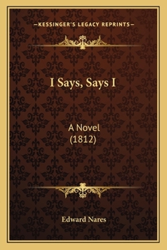 Paperback I Says, Says I: A Novel (1812) Book