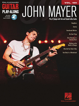 Paperback John Mayer Guitar Play-Along Volume 189 Book/Online Audio Book