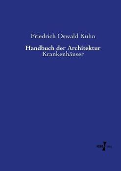 Paperback Handbuch der Architektur: Krankenhäuser [German] Book