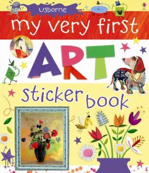 Paperback My Very First Art Sticker Book