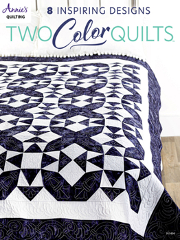 Paperback Two-Color Quilts Book