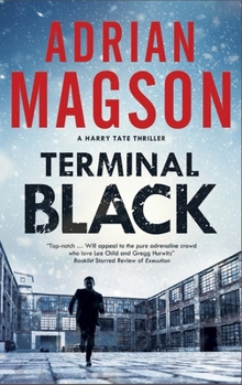 Hardcover Terminal Black [Large Print] Book