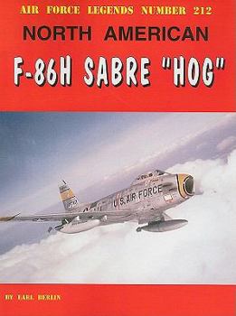Paperback North American F-86H Sabre "Hog" Book