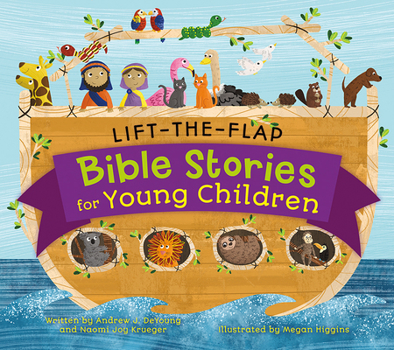 Hardcover Lift the Flap Bible Stories for Young Children Book