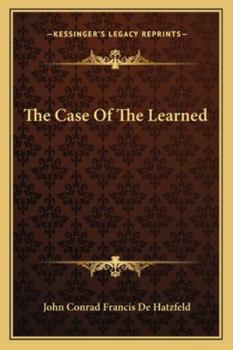 Paperback The Case Of The Learned Book