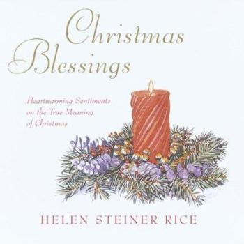 Hardcover Christmas Blessings Book