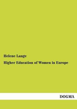 Paperback Higher Education of Women in Europe Book