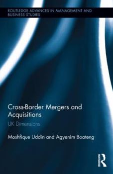 Hardcover Cross-Border Mergers and Acquisitions: UK Dimensions Book