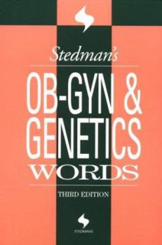 Paperback Stedman's OB-GYN & Genetics Words Book