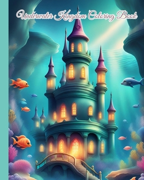 Paperback Underwater Kingdom Coloring Book: Awsome Magical Underwater Kingdom Coloring Book for Children Age 3-12 Book