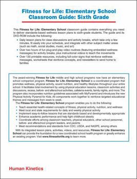 Misc. Fitness for Life: Elementary School Classroom Guide-Sixth Grade Book