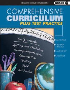 Paperback Comprehensive Curriculum Plus Test Practice, Grade 4 Book