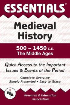 Paperback Medieval History: 500 to 1450 Ce Essentials Book