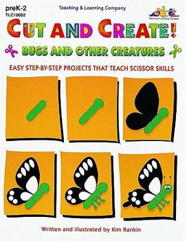 Paperback Cut and Create! Bugs and Other Creatures Book