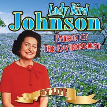 Hardcover Lady Bird Johnson [Large Print] Book