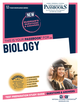 Paperback Biology (Q-16): Passbooks Study Guide Volume 16 Book