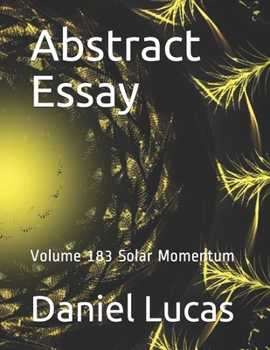 Paperback Abstract Essay: Volume 183 Solar Momentum Book