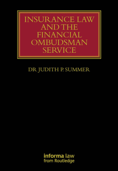 Hardcover Insurance Law and the Financial Ombudsman Service Book