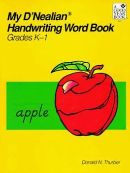 Paperback My d'Nealian Handwriting Word Book, Kindergarten Through Grade 1 Book