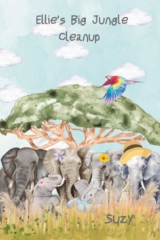 Paperback Ellie's big jungle clean up Book