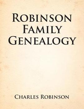 Paperback Robinson Family Genealogy Book