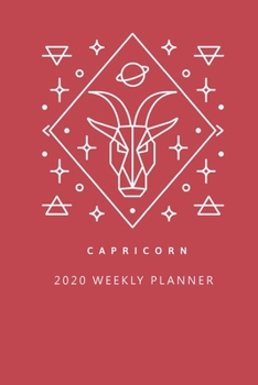 Capricorn 2020 Weekly Planner (Red)