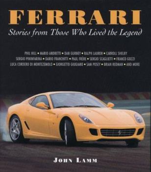 Hardcover Ferrari: Stories from Those Who Lived the Legend Book